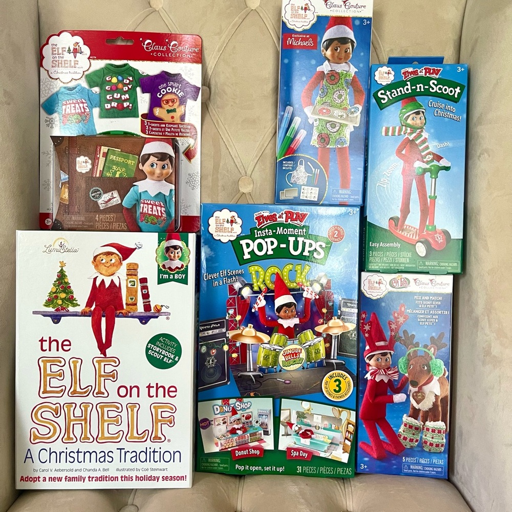 The Elf on the Shelf: Elf, Clothing, & Accessories Bundle #3
